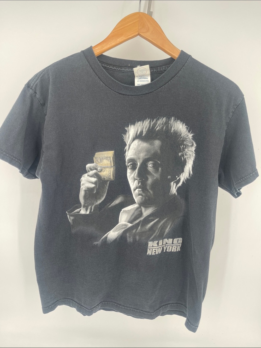 Rare Christoper Walken Frank White 1990 King of New York Men’s T-Shirt Medium